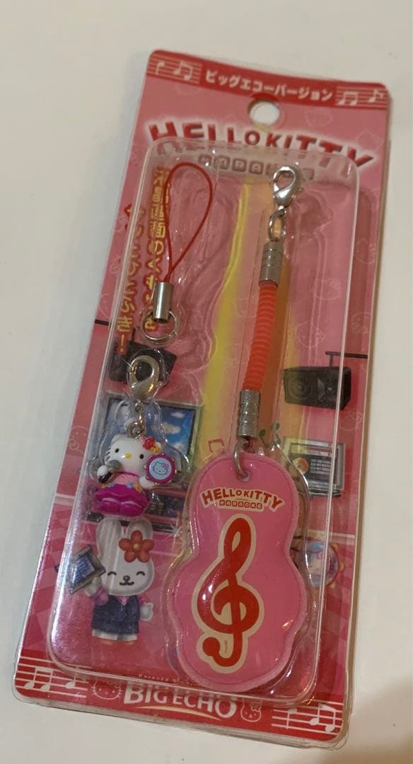 ハローキティ　ご当地ストラップ　ビッグエコー限定　希少品