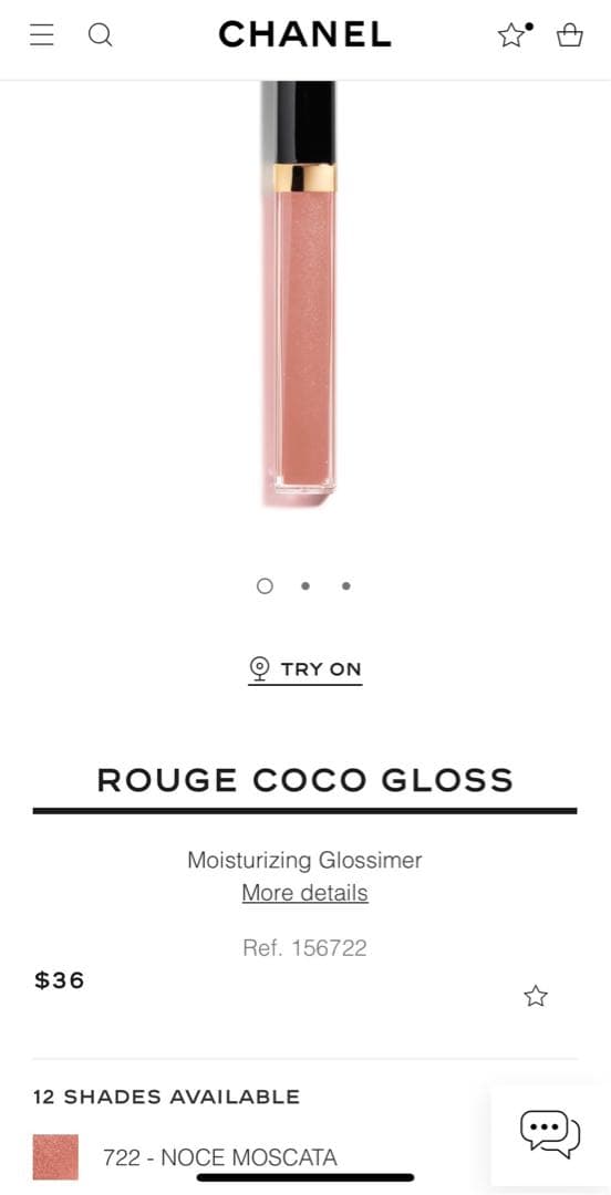 リップグロス CHANEL ALWAYS BRILLIANT LIPGLOSS TRIO