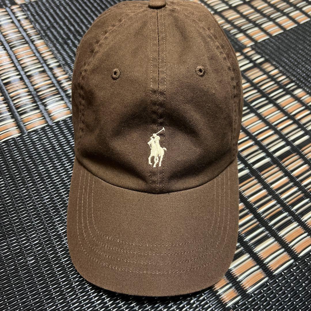 Polo Ralph Lauren ブラウンキャップ