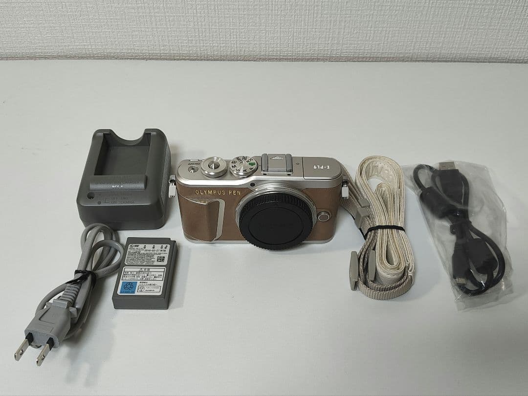 OLYMPUS ミラーレス一眼カメラ PEN E-PL9 ボディー ブラウン