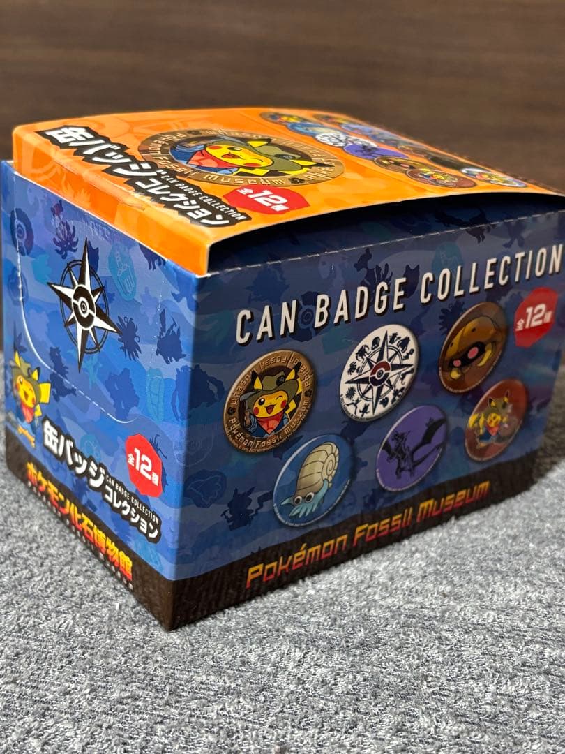 ポケモン化石博物館 缶バッジコレクション