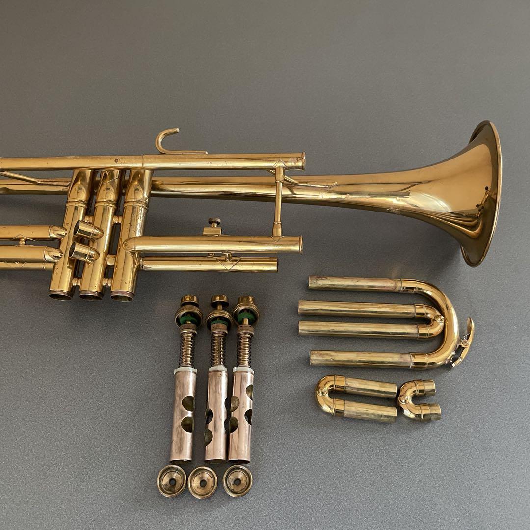 希少★大変吹き易いMSボアビンテージトランペットNikkanニッカン No.2