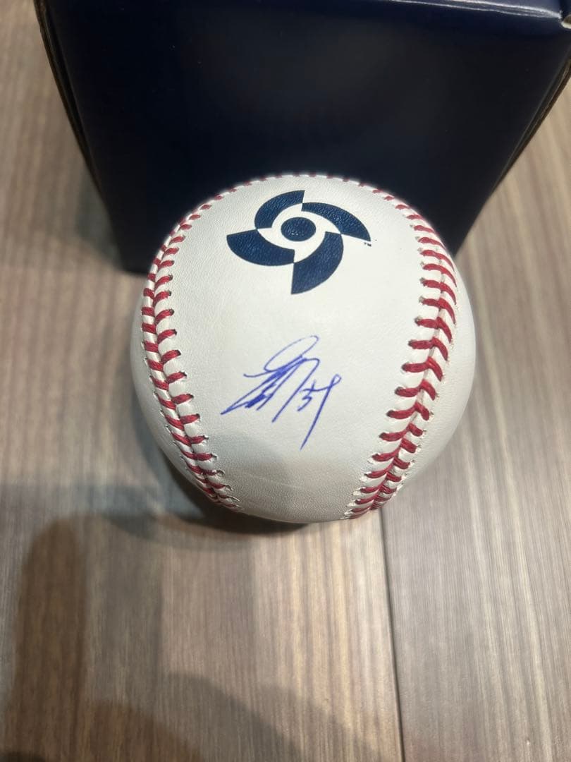 吉田正尚　WBC 直筆サインボール　レッドソックス