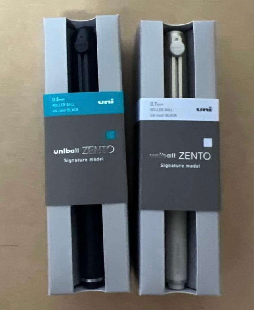 【新品】ユニボール zento ゼント シグニチャー モデル2本セット