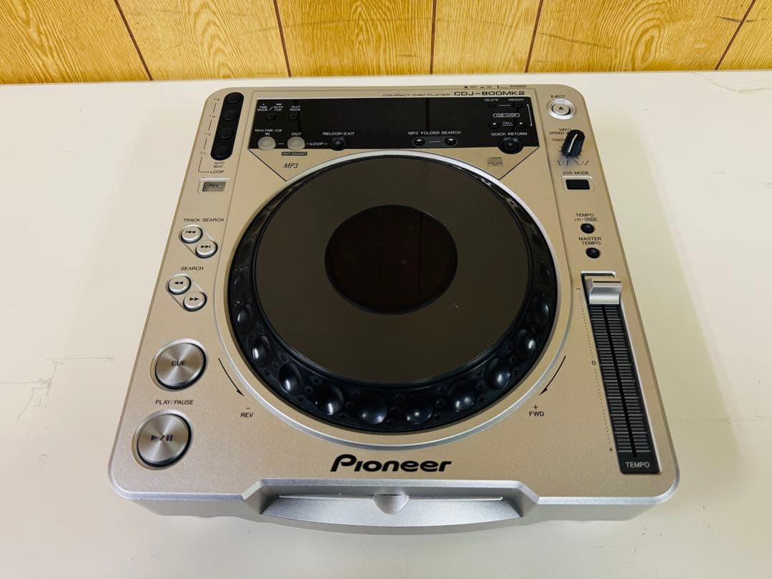 Pioneer CDターンテーブル CDJ-800MK2 パイオニア　①