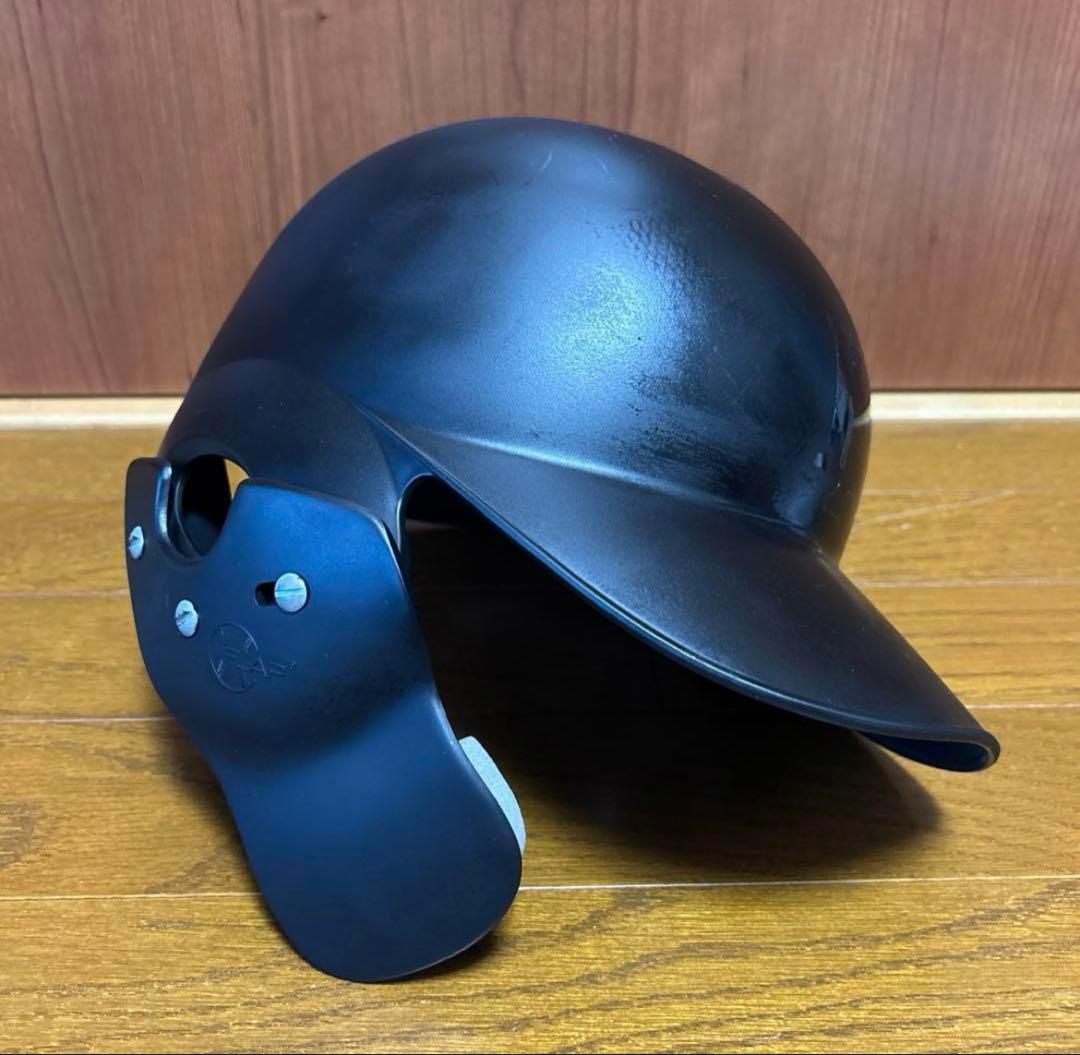 ミズノ軟式用ヘルメット　左打者