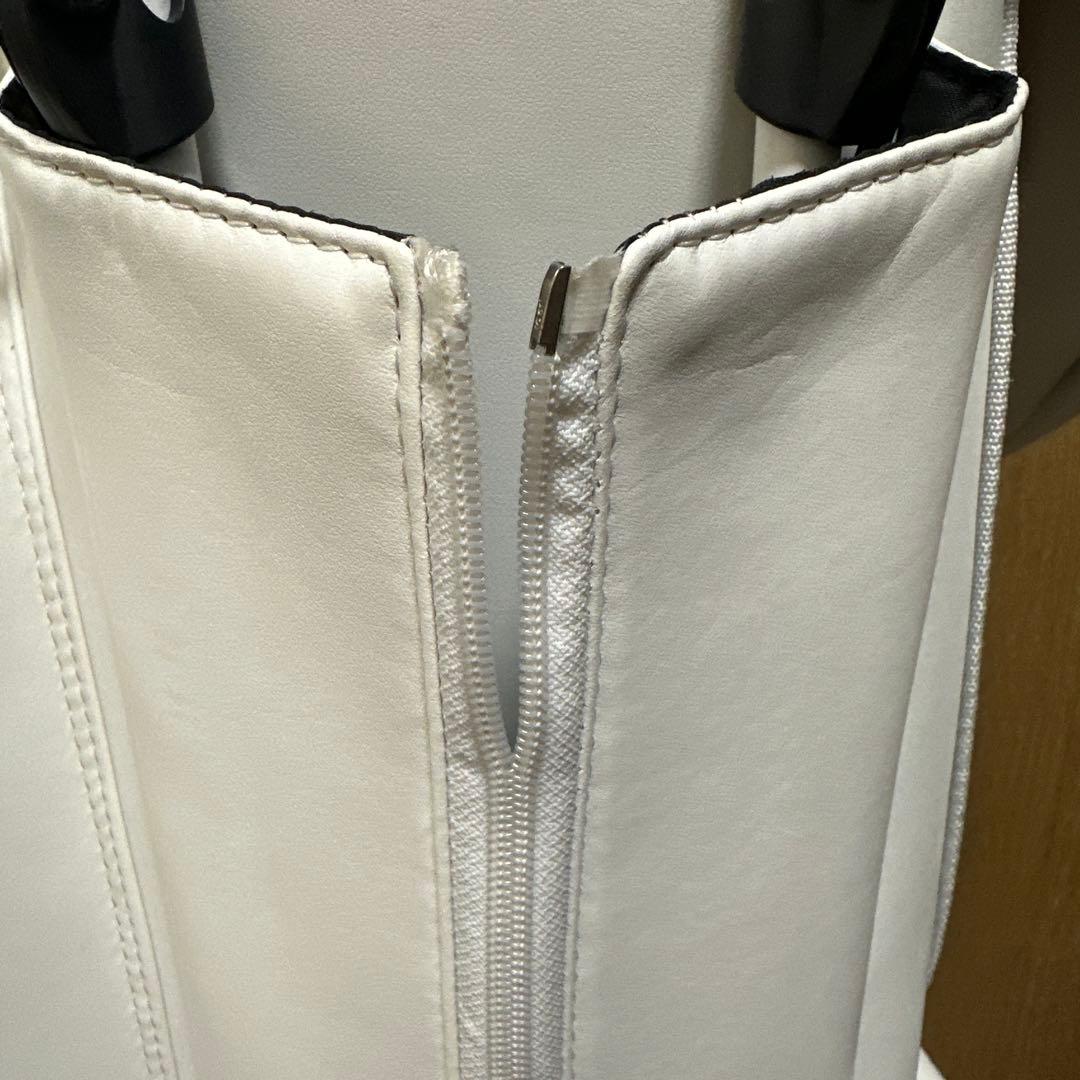 PEARLY GATES ゴルフバッグ ホワイト＋アイアンカバー付