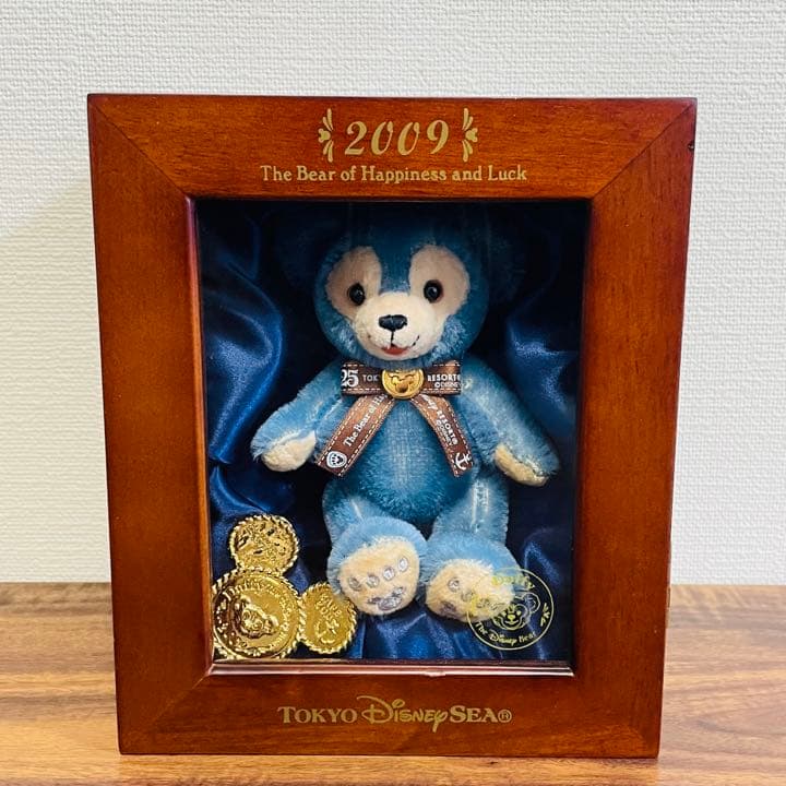 【口ぼんど古着の森さん】ディズニーシーダッフィーコレクションドー2009青 初期