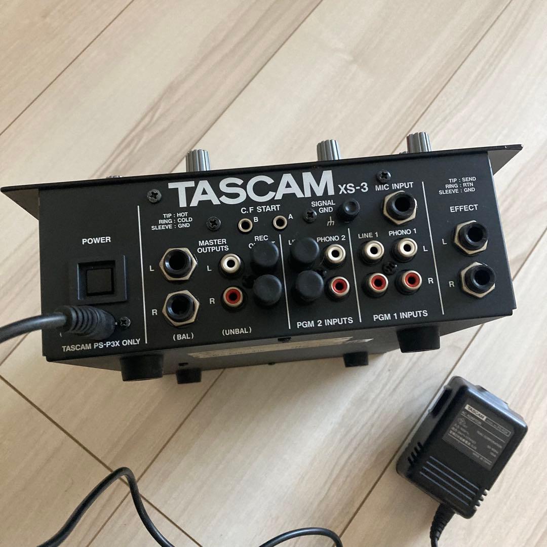 【美品♪】TASCAM XS-3 プロフェッショナル DJミキサー