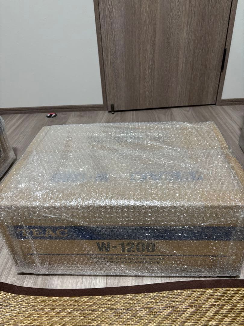 美品　TEAC W-1200 ダブルカセットデッキ