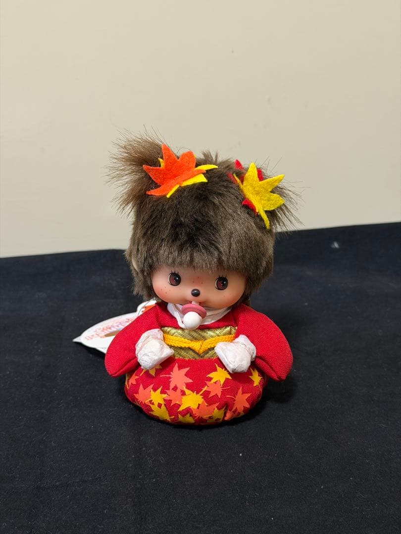 モンチッチ ベビーチッチ　着物　紅葉