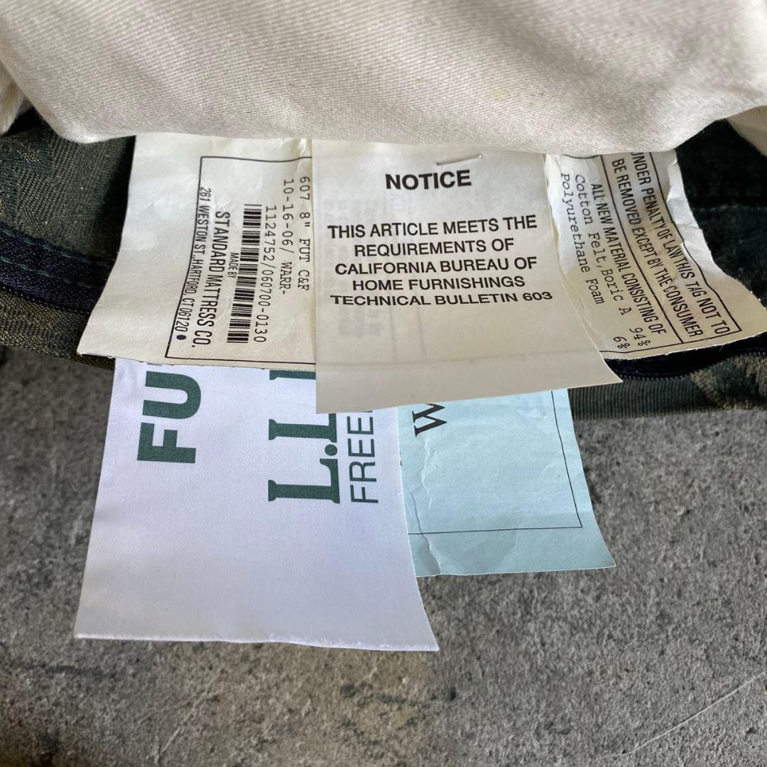 J967 LLBeans エルエルビーンズ フートン マットレス クッション