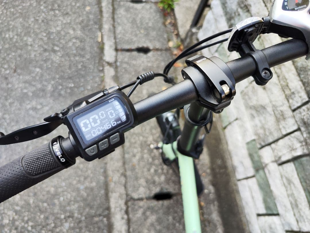 本州送料無料　VELMO Q2 電動アシスト自転車 ミントグリーン