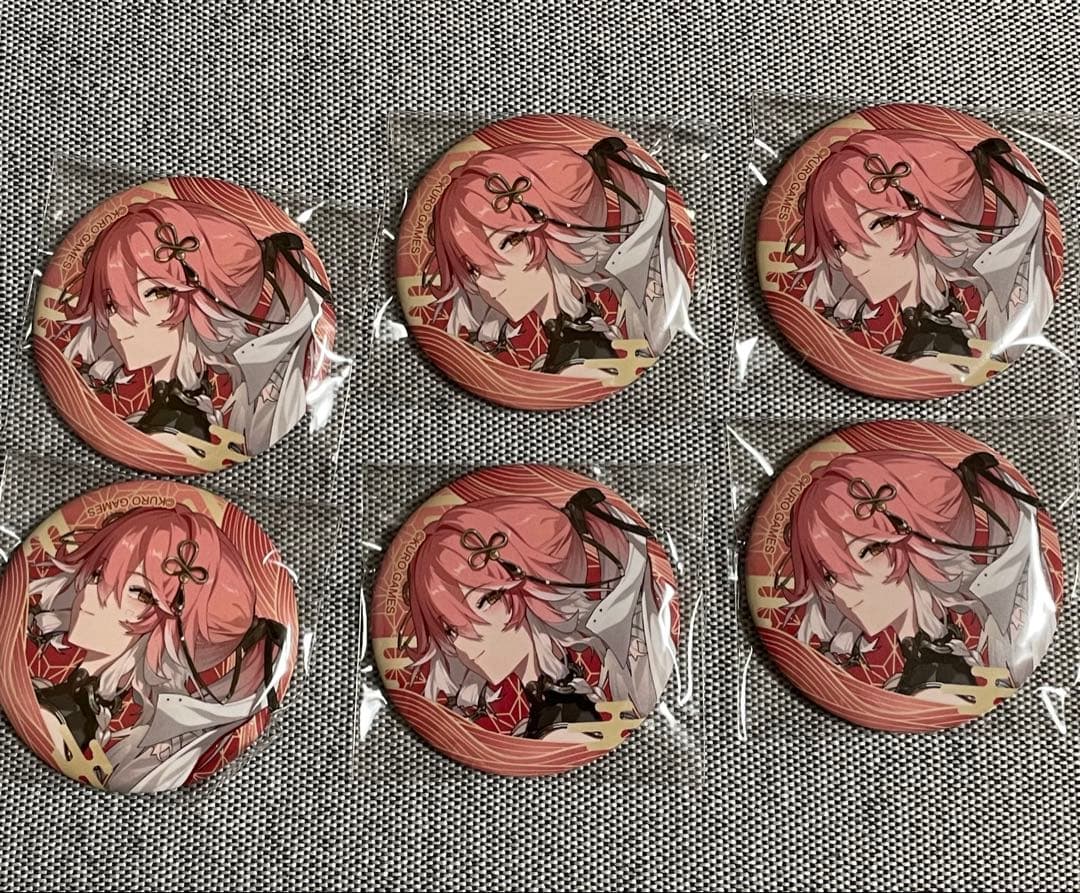 鳴潮 極楽湯 缶バッジ 長離 6個セット