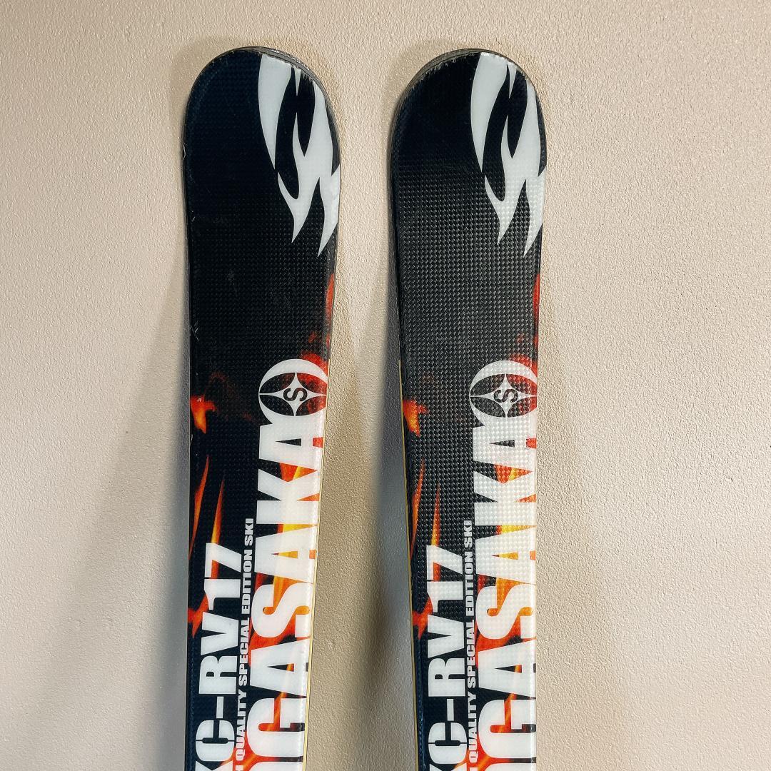 OGASAKA KC-RV17 170cm スキー板 バインディング付き