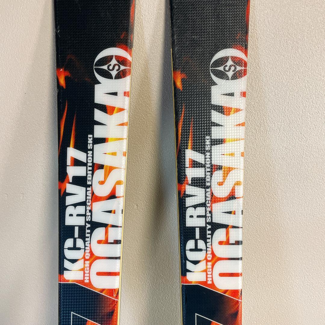 OGASAKA KC-RV17 170cm スキー板 バインディング付き