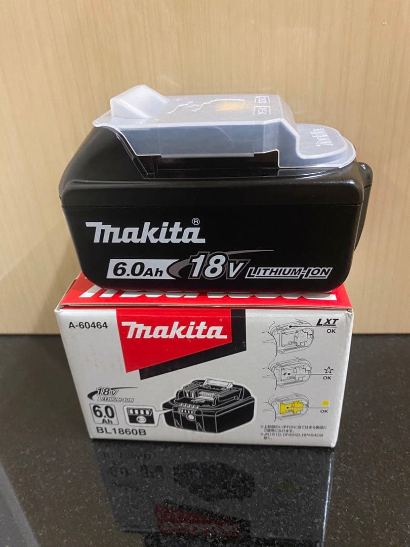 マキタ純正18vバッテリー6.0Ah 【BL1860B】