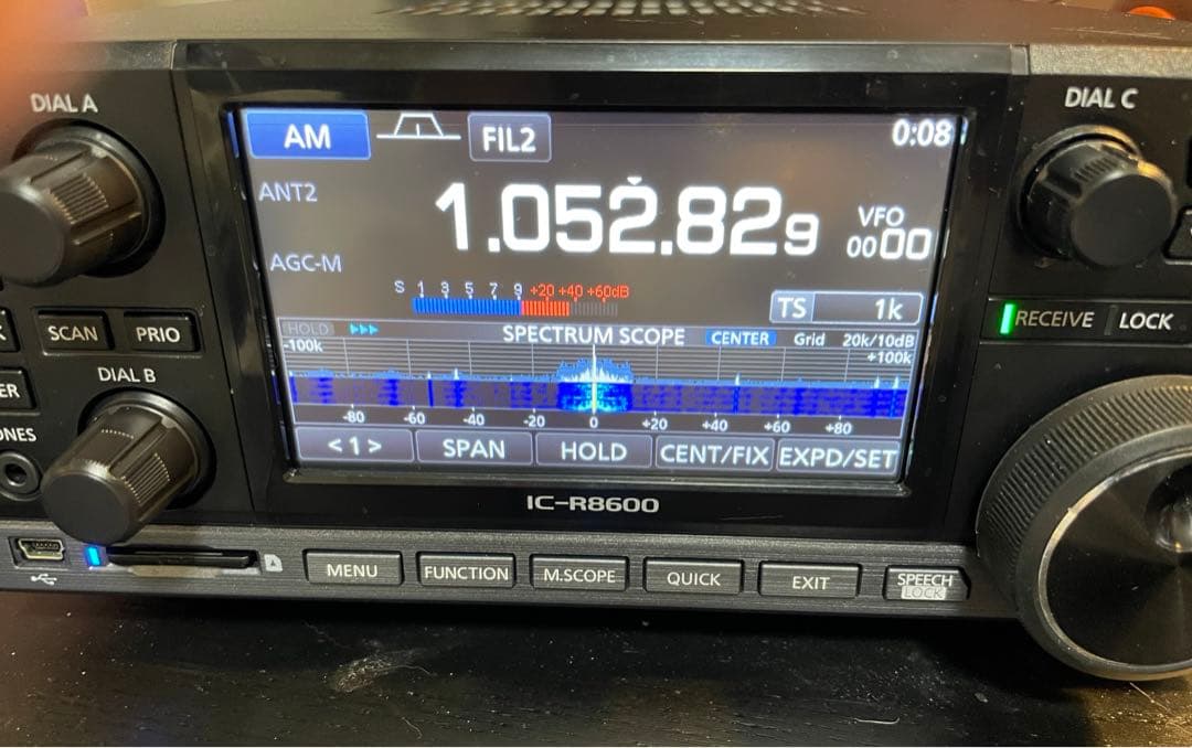 受信機 icom IC-R8600