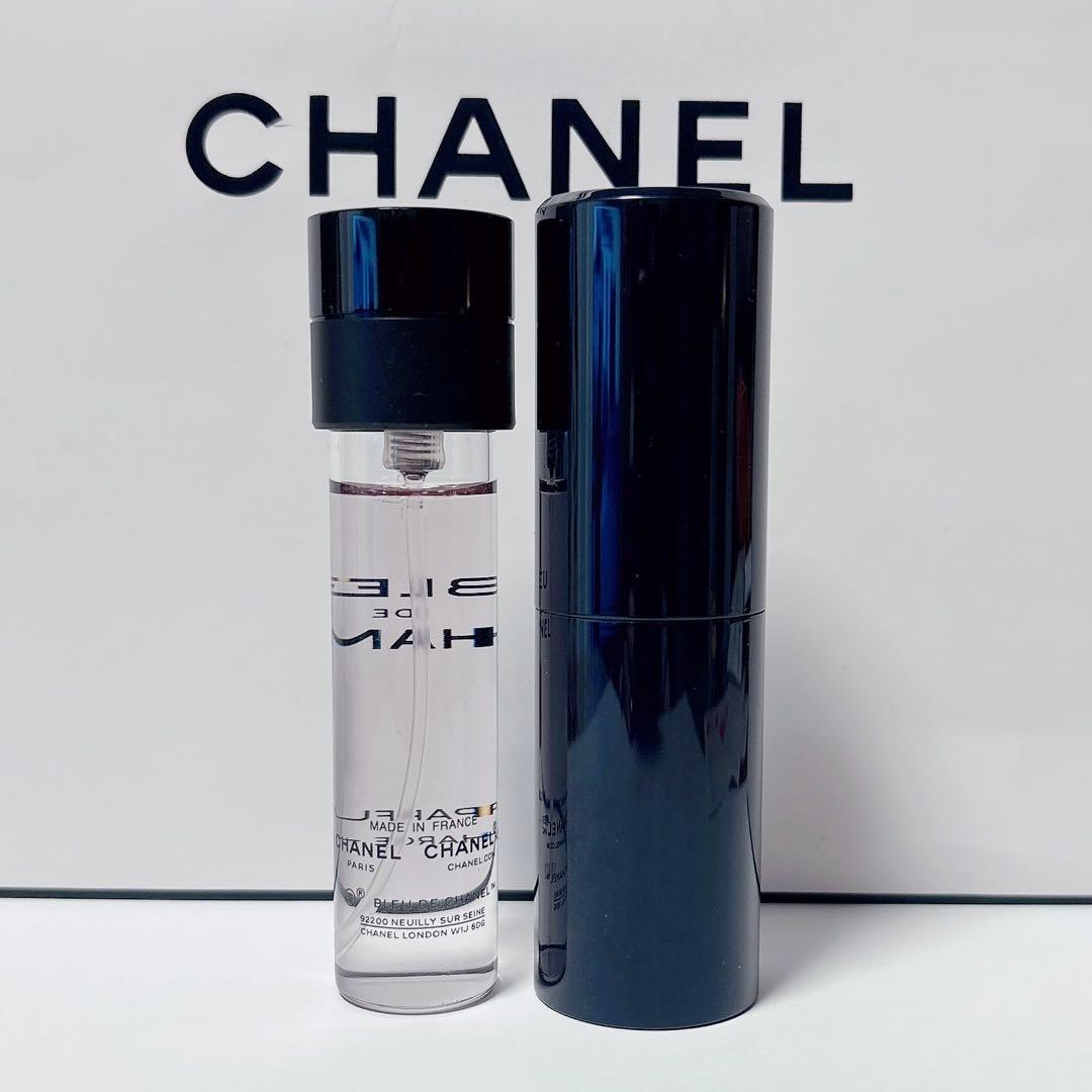 【シャネル】⭐️最新 ブルードシャネルパルファム トラベルスプレイ 本体&レフィル