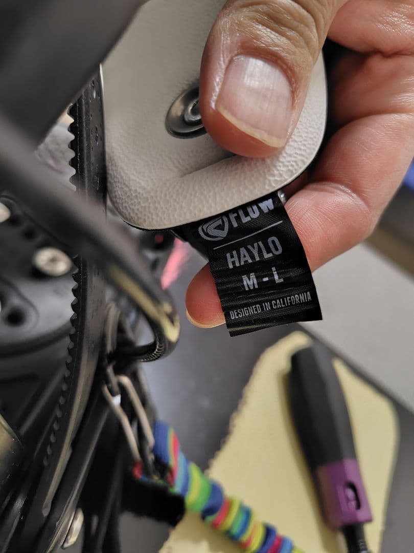 Flow Silhouette　スノーボード　ビンディング　haylo