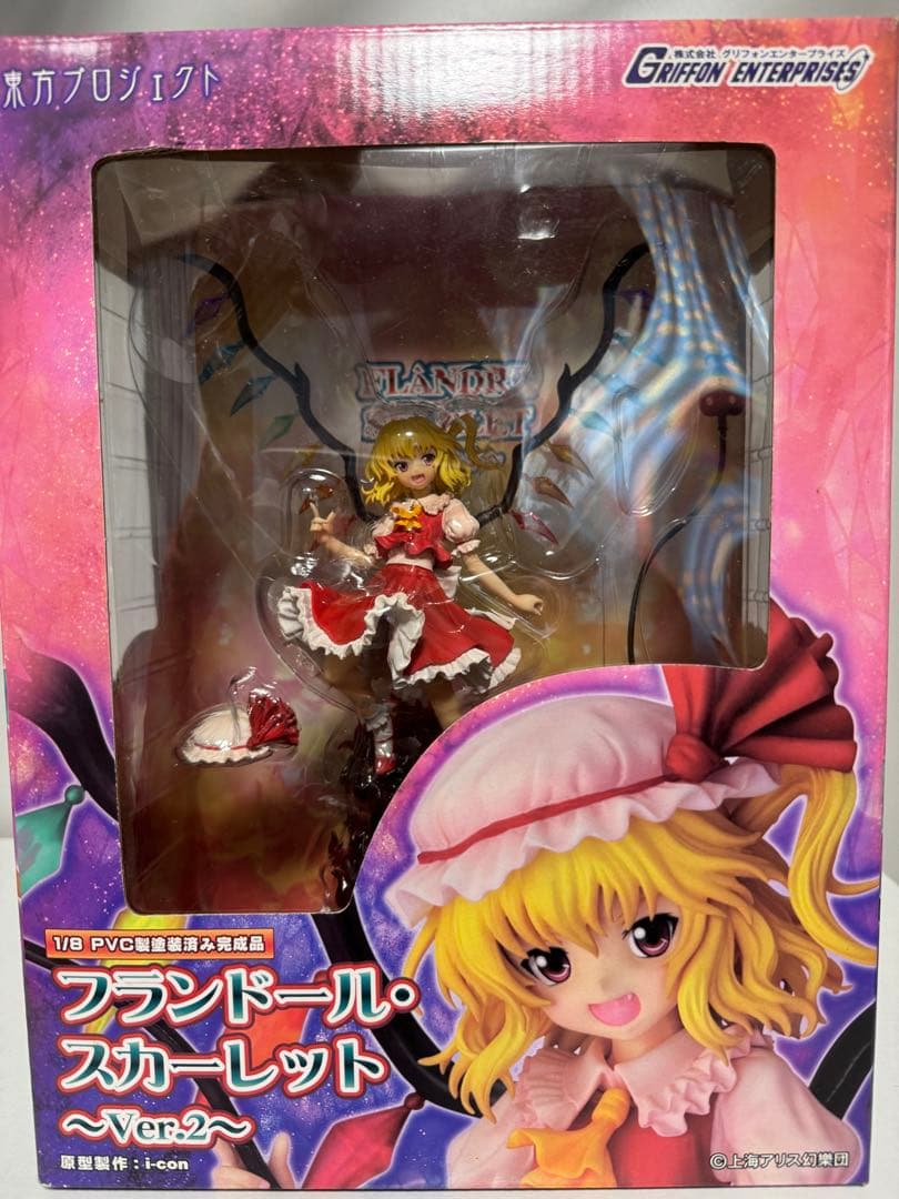 [美品]フランドール・スカーレット 1/8 PVCフィギュア Ver.2