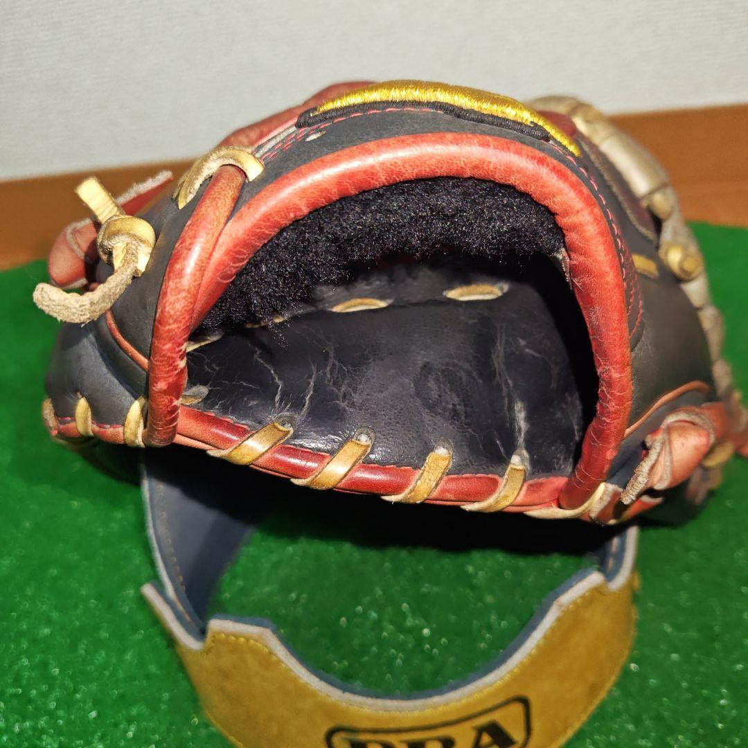 最終価格 ミズノプロ 軟式 オーダー 内野手用 グローブ 野球 耕作印グローブ