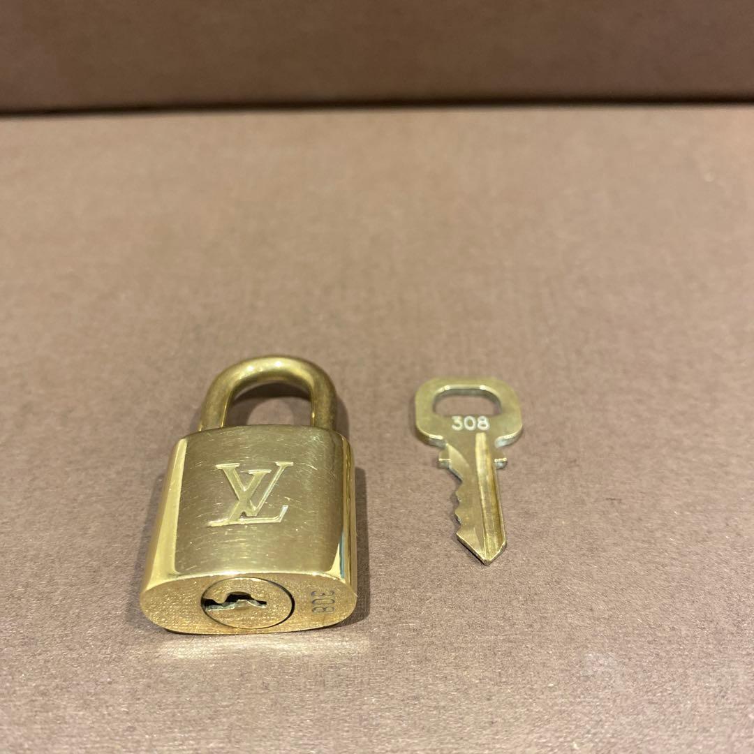 L00118　ルイヴィトン　パドロック　カデナ　南京錠　鍵