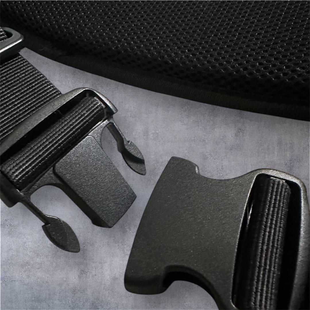 【早い者勝ち⭐️】DAIWA ダイワ フィッシングベルト ブラック　2ポケット付き