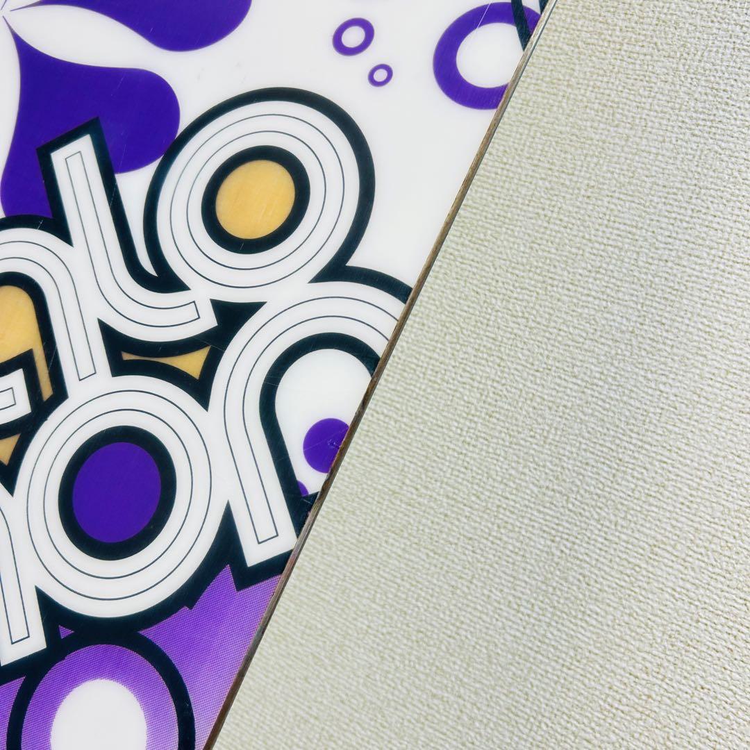 【美品】SALOMON LOTUS 147cm スノーボード 板 花柄