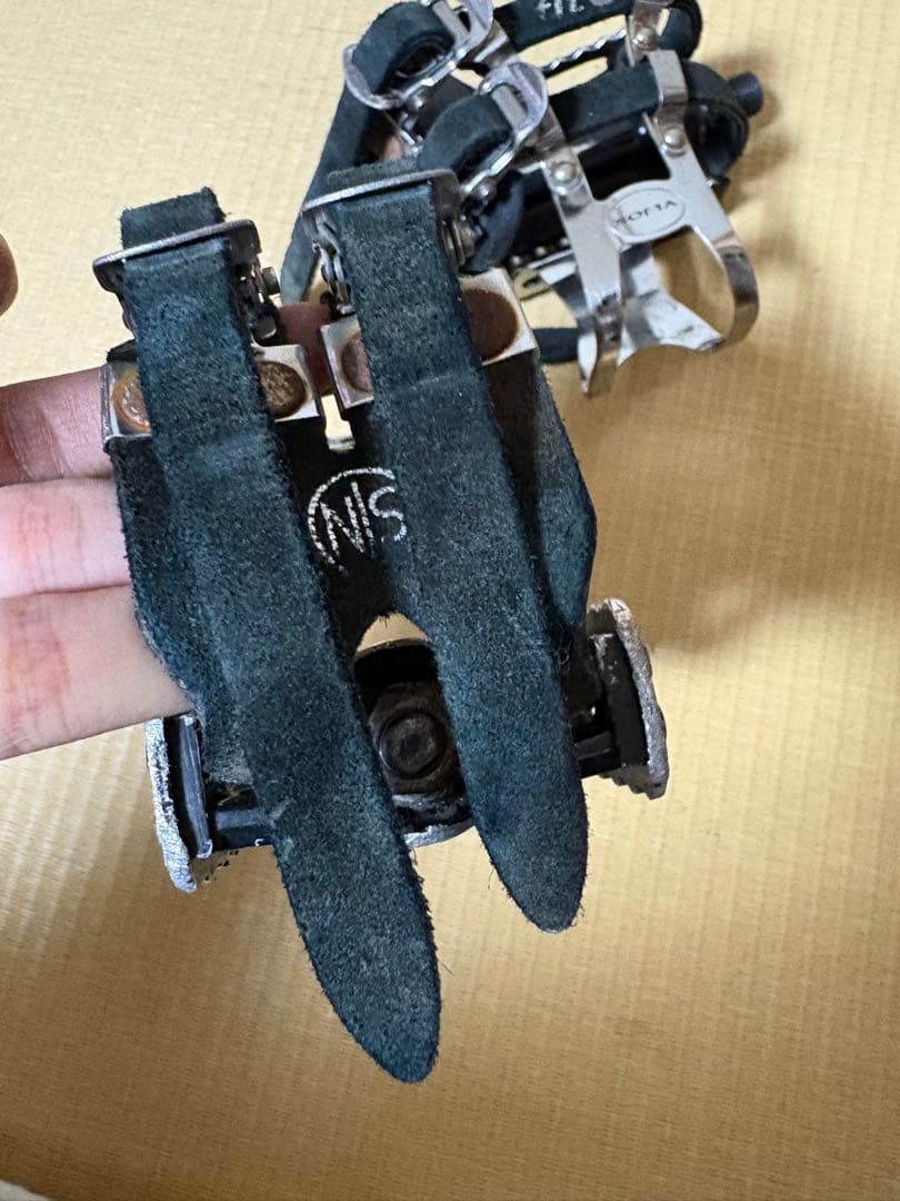 mks mash トゥークリップ ペダル