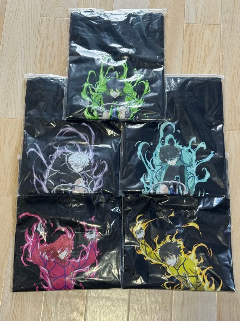ブルーロック　オッズパーク　コラボ　Tシャツ　非売品　全5種セット