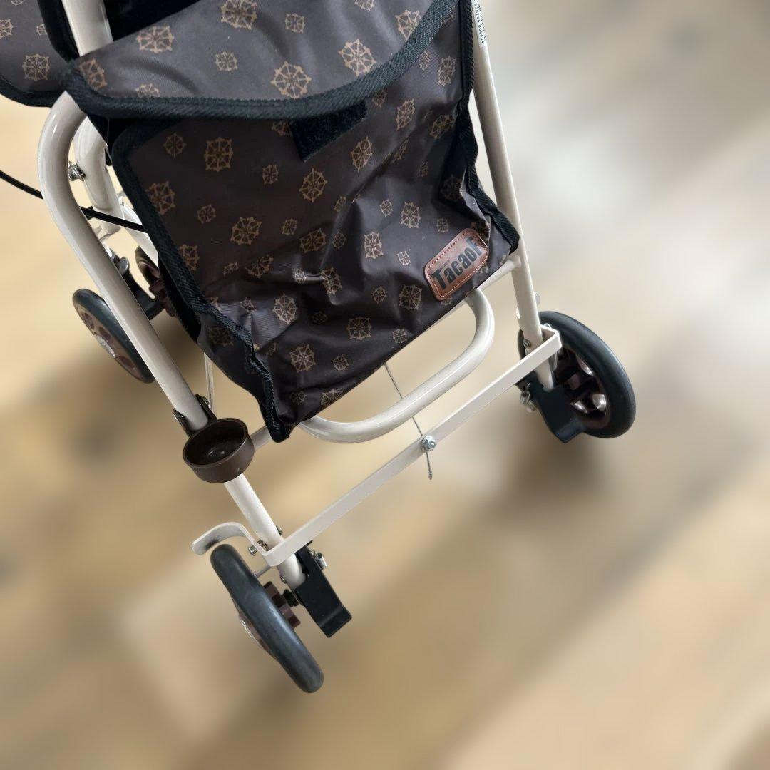 ブラウン　シルバーカー　シプール　介護　コンパクトタイプ　SICP02