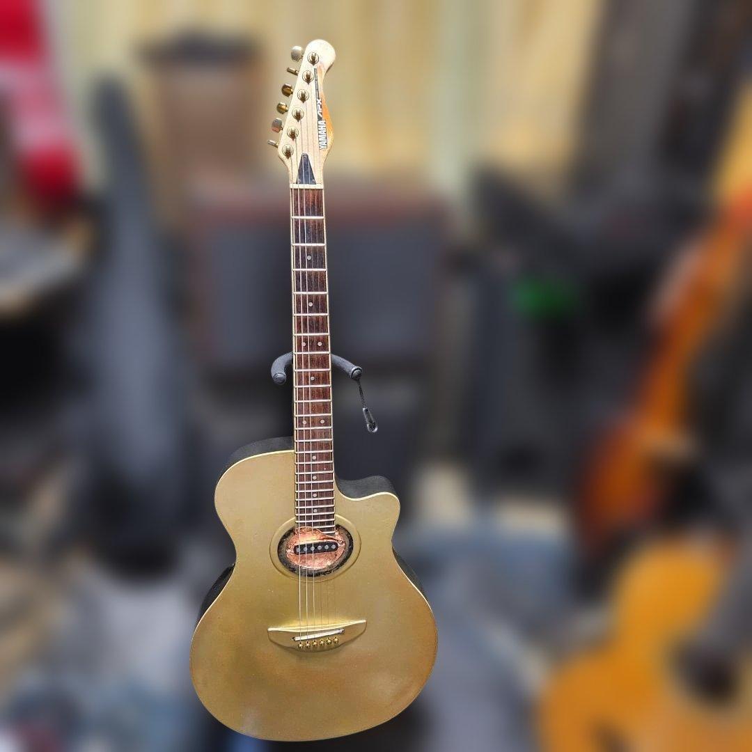 Apx8s 雑gold塗装 究極の改造！アコギ・エレキ化　調整済は動画！