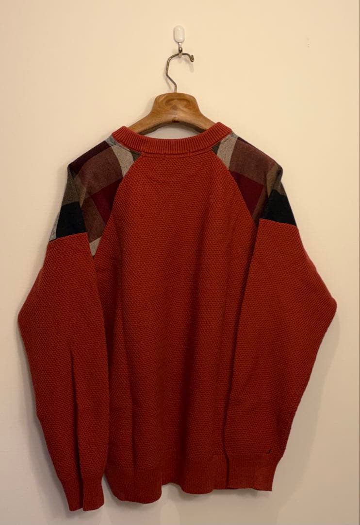 BLACK LABEL CRESTBRIDGE ニット オレンジ サイズL