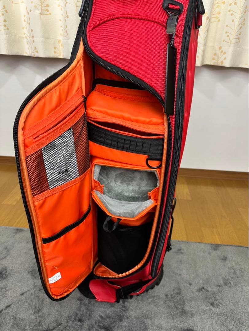 PING ピン キャディバッグ ワンポケット 9.5型 約4.9kg レッド