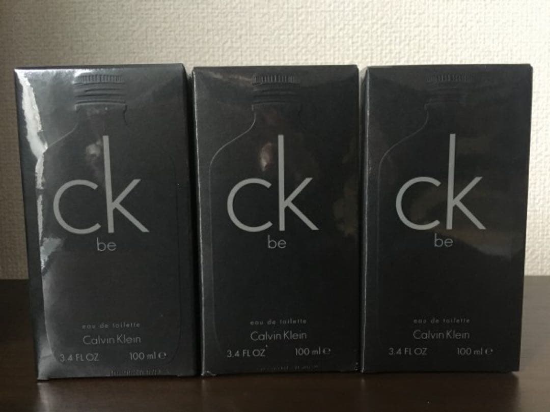 ◆新品◆カルバンクライン CK be 100ml ×3本セット◆送料込み！