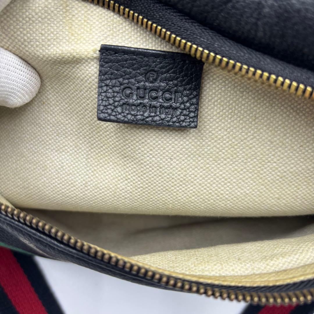 希少 GUCCI グッチ ショルダーバッグ ココキャピタン ウエストポーチ 黒