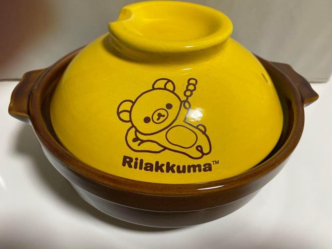 入手困難【リラックマ等10点】土鍋 ランチボックス ボトル 箸 バッグ スプーン