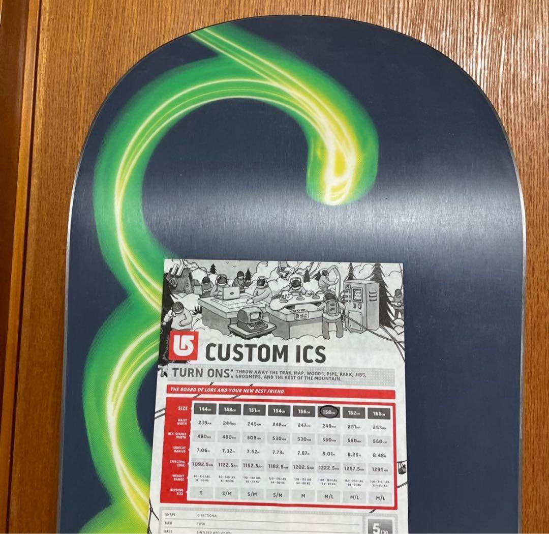訳あり未使用　burton バートン　カスタム　custom ボード