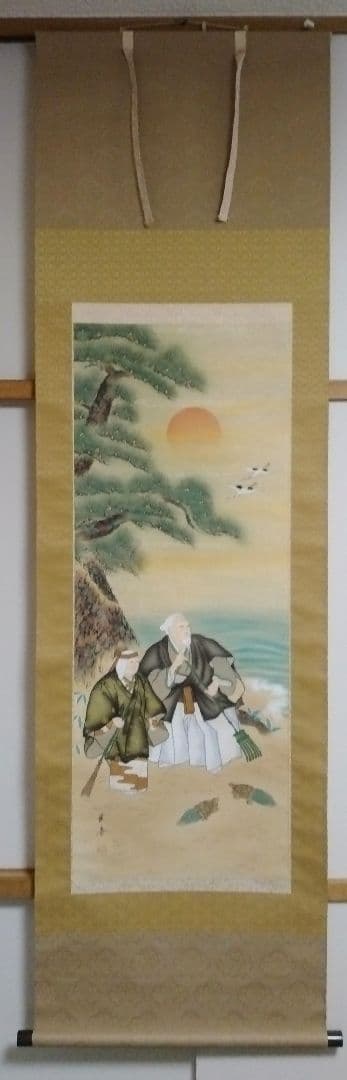 中島佳香作　吉祥・招運・縁起の日本画「高砂」