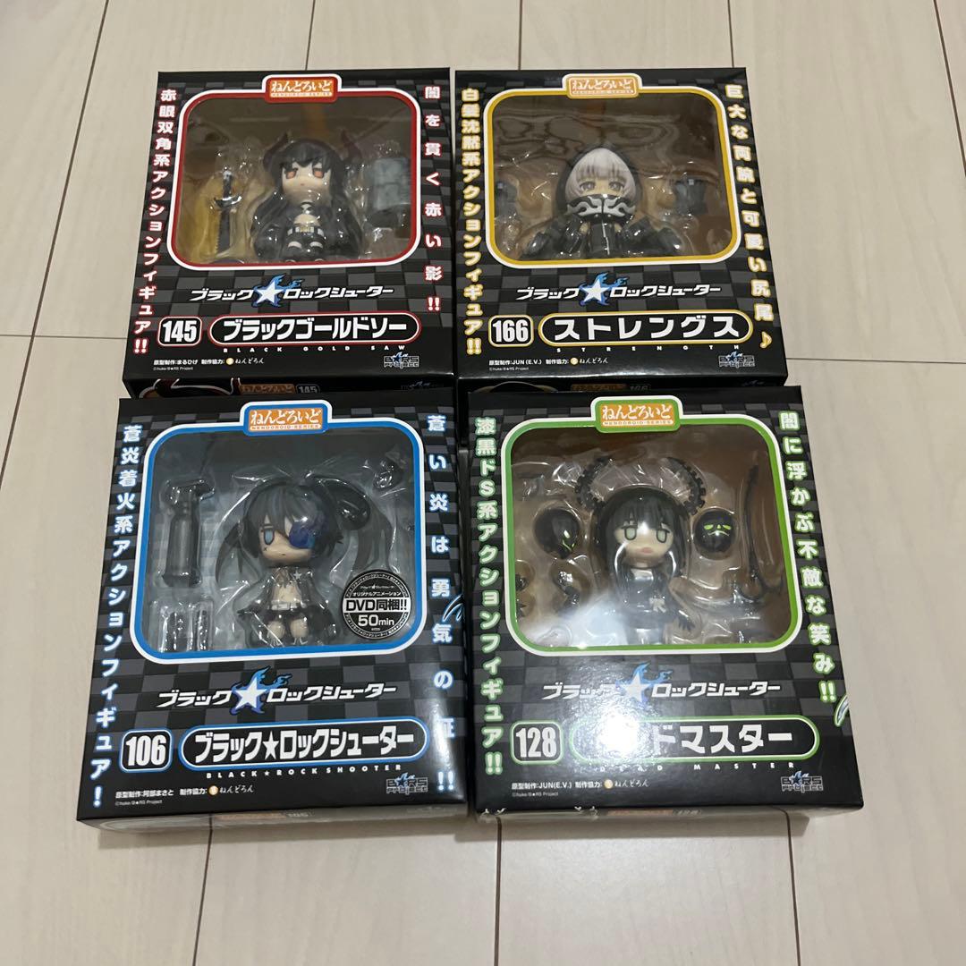ブラック☆ロックシューター フィギュア4体セット