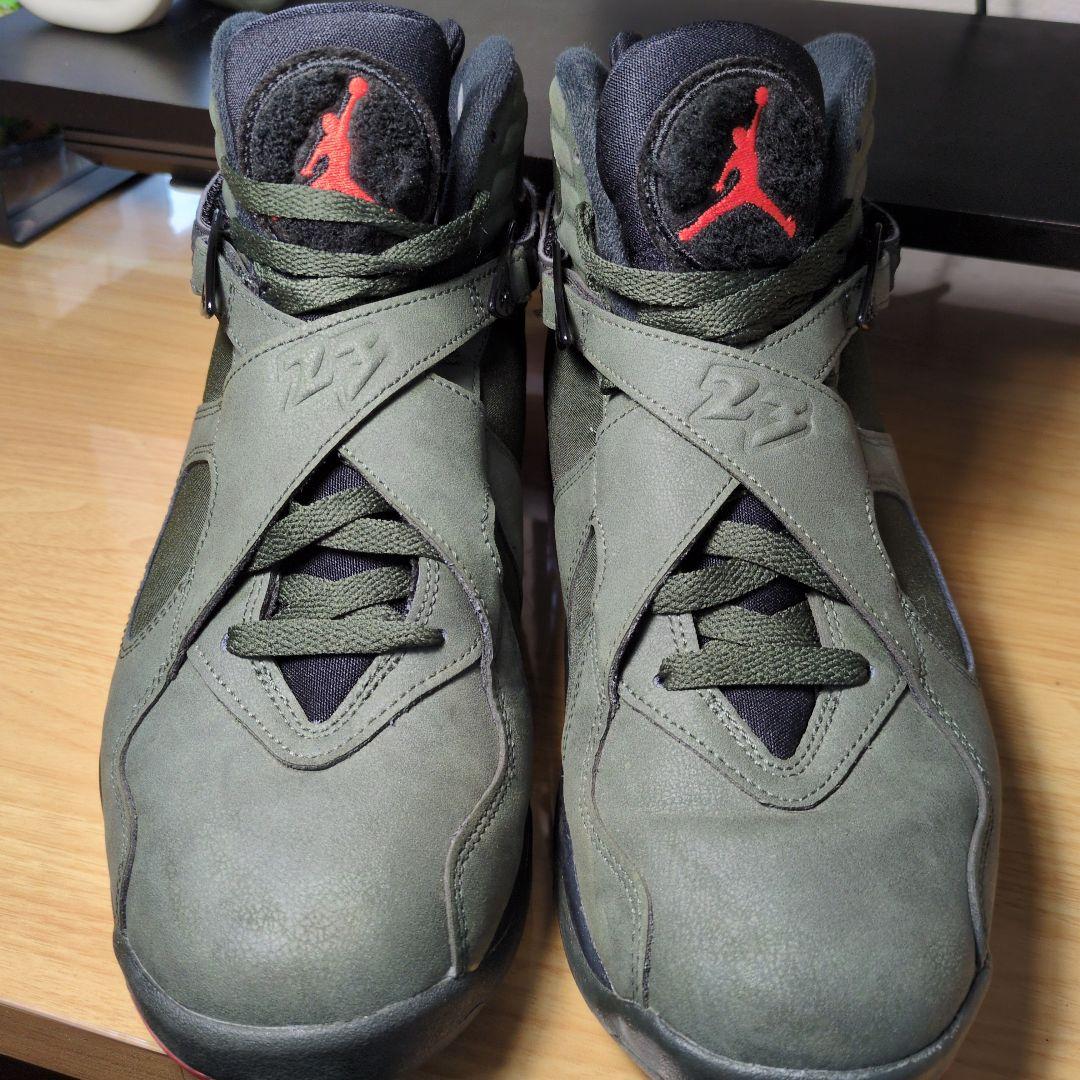 Air Jordan 8 オリーブグリーン