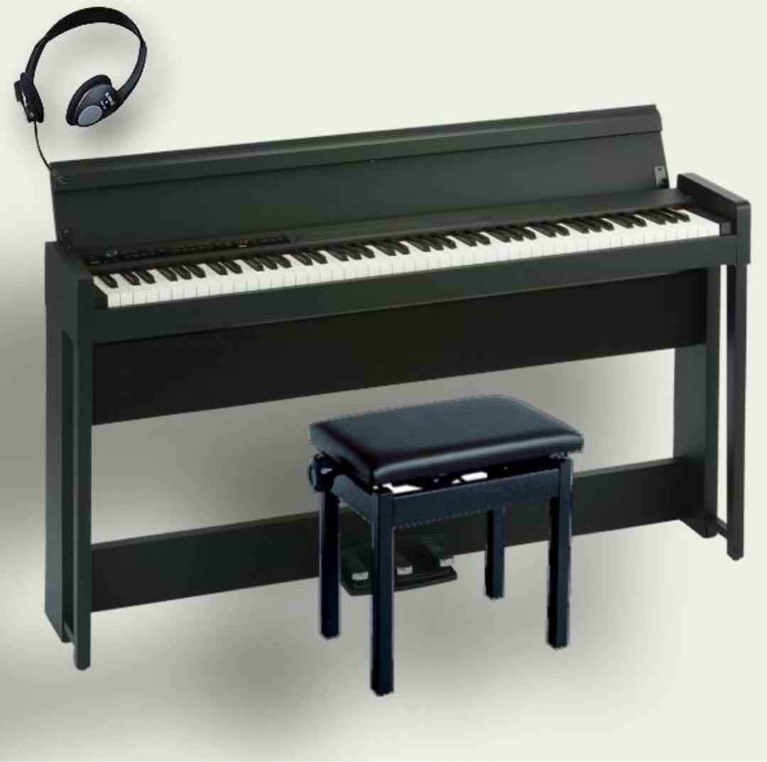 【値下げ】電子ピアノ　KORG C1 AIR BK コルグ　ブラック　デジタル