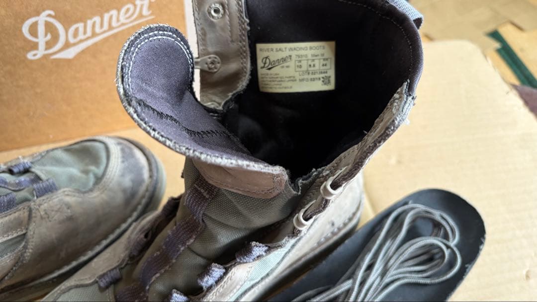 patagonia×Dannerリバーソルト　 ウェーディングブーツ US10