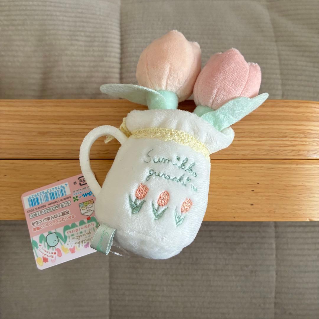 すみっコぐらし 花瓶てのりぬいぐるみ たぴおか