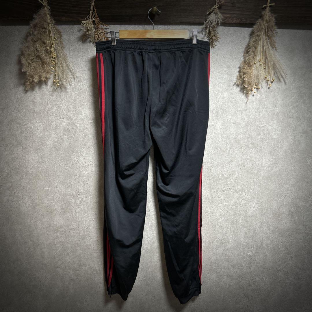 あ*様 セットアップ adidas トラックジャケット ACミラン 赤×黒×白