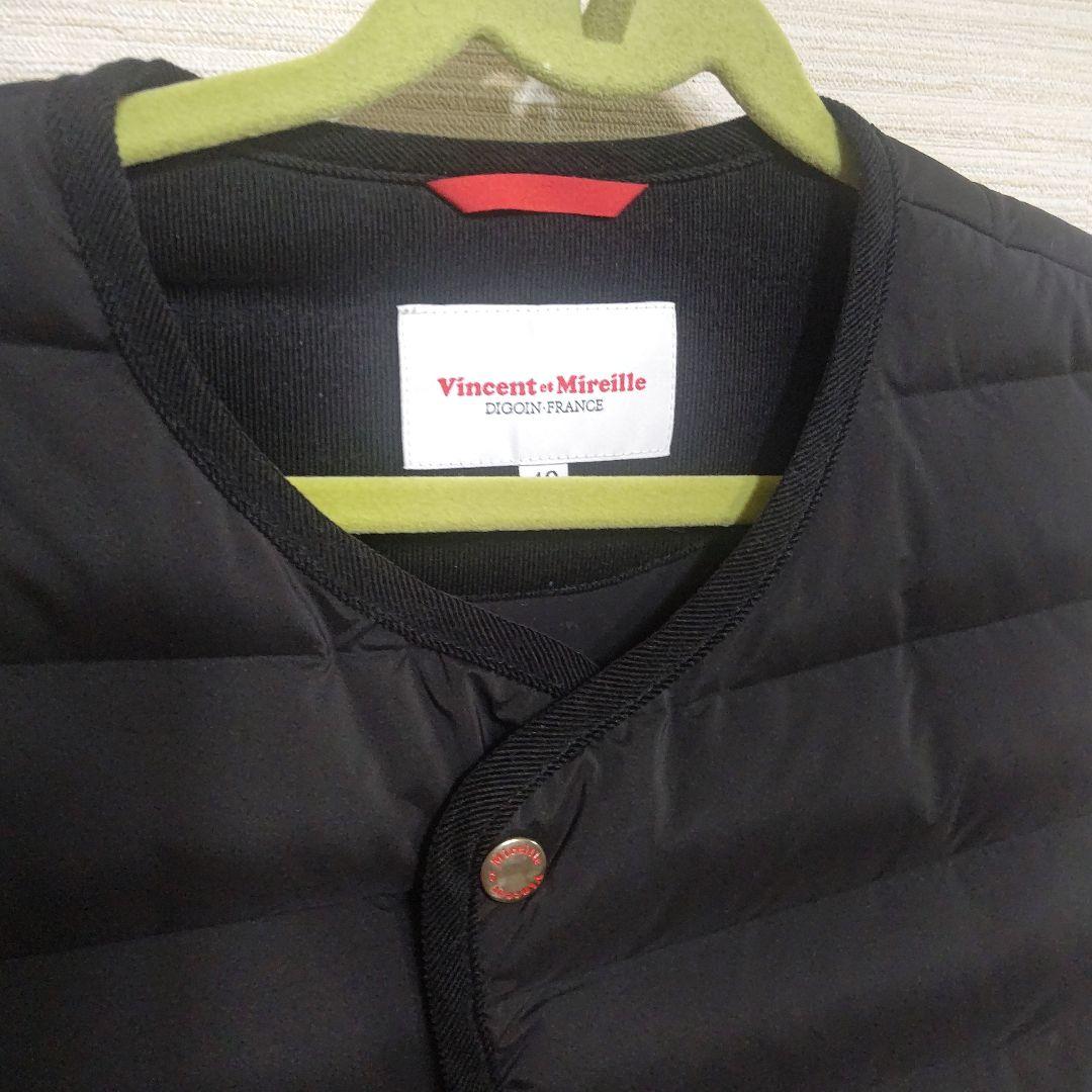 『美品』Vincent et Mireille ブラック ダウンベスト