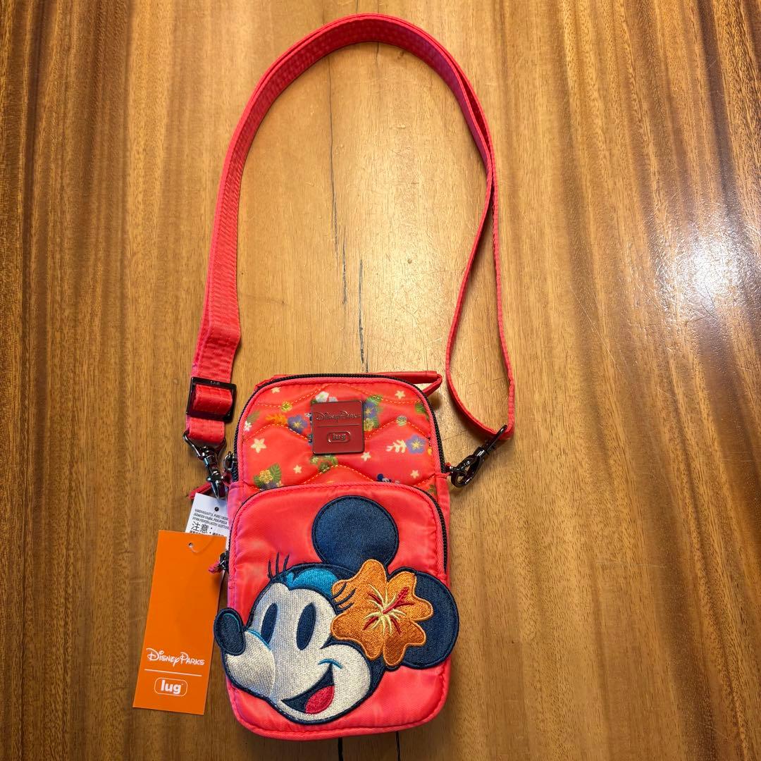 アウラニディズニー　ミニー　ショルダーバッグ　ポーチ