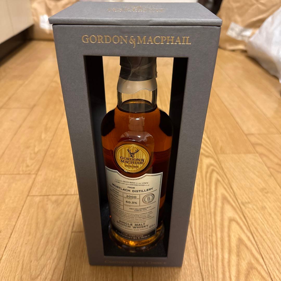 2000　23年　カスクストレングス　ゴードン＆マクファイル　60.3％