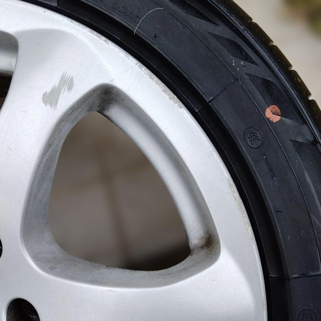 日産17インチ純正ホイール夏タイヤ着き